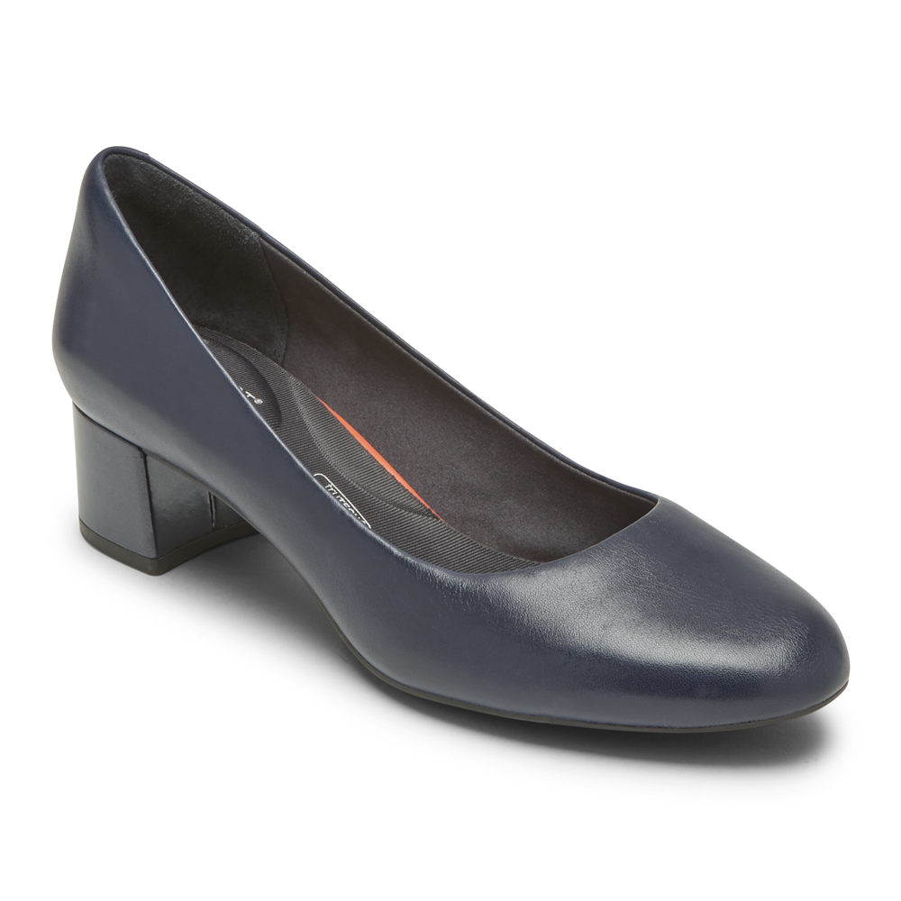 Rockport Pumps For Womens Navy - Total Motion Sydney - CA1362074